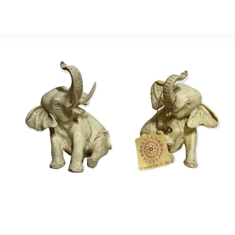 Asian Accents Seymour Mann Studios Art Cast Collection Hand Crafted‎ and Painted